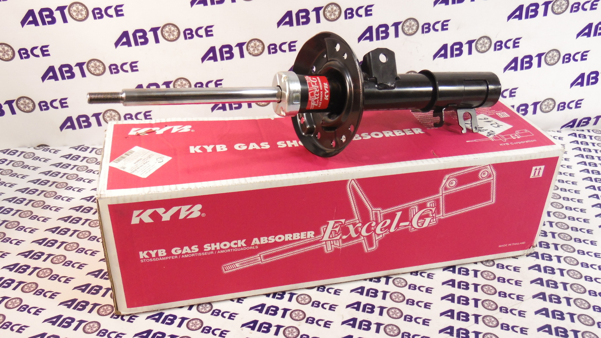 Амортизатор передний (стойка в сборе) правый AveoT300 (газомасляный) KAYABA